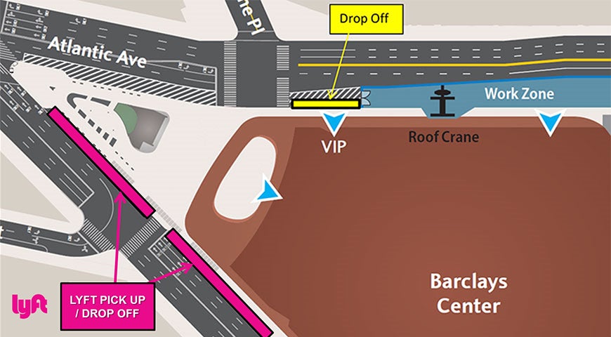 Drop Off / Pick Up Instructions | Barclays Center