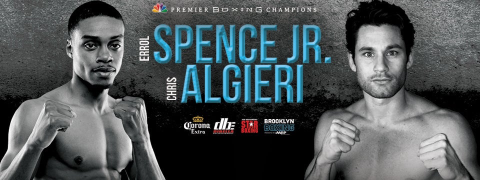 Premier Boxing Champions: Errol Spence Jr. vs. Chris Algieri | Barclays ...