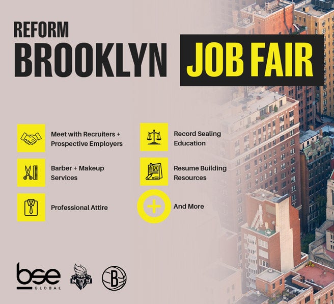 Brooklyn Job Fair Presented by REFORM Barclays Center